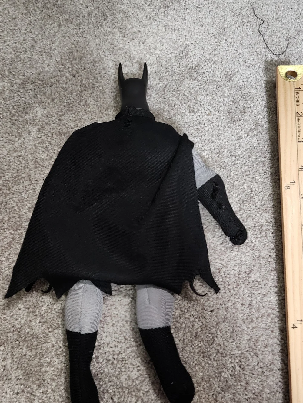 Batman Plush Figure - Gray, Black & Yellow Accents